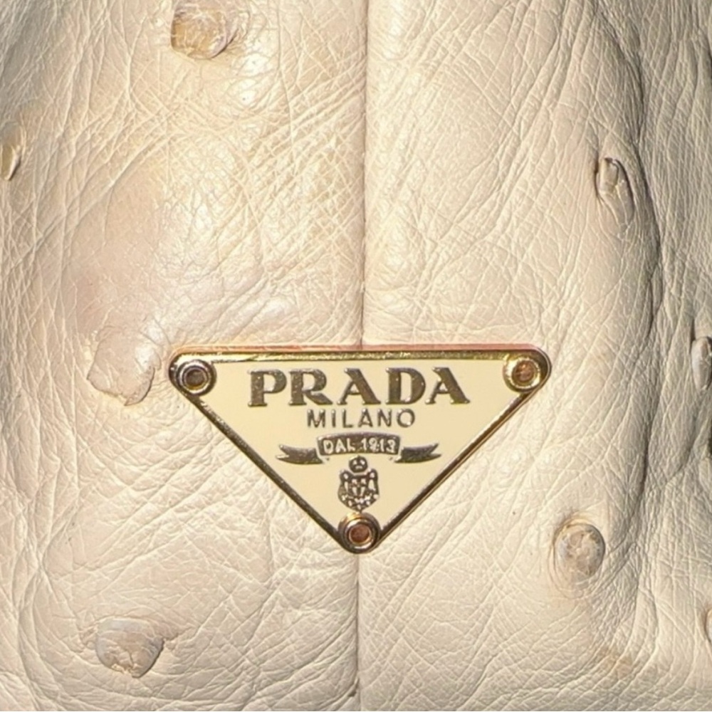 Prada Ostrich Struzzo Handbag - Picture 6 of 6